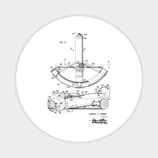 Impact Responsive Distress Signal Device Vintage Patent Hand Drawing Magnet